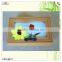 small solid legs mirror photo frame wood box