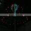 High quality high simulation new year colorful led firework tree light artificial plant outdoor