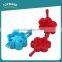 Toprank 3D Flower Shaped DIY Plastic Sandwich Bread Cookie Cake Mold Plastic Clover Sandwich Crust Cutter DIY Bread Mold