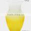 frosted colored glass vase for wedding