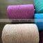Wholesale dyed polyester chenille yarn Nm6 acrylic-like fancy yarn for sale