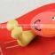 Sucker type pig shaped plastic bathroom accessories/toothbrush holder
