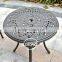 Aluminum casting sala set outdoor furniture