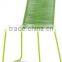 Steel Rope weaving dining chair for outdoor