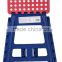 39CM Plastic Folding Step Stool, Portable Small Folding Chair, Outdoor Camping Foldable Stool