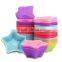 11147 Lovely mini star shaped Eco-friendly silicon cake silicone mold