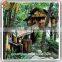 China manufacturer make imitated decorative artificial ficus banyan tree house for outside decoration