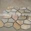 Rusty Natural Slate Flag stone,meshed paving stone