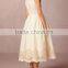 Latest Children Dress Design Kids Dresses Photo Sweet Ivory Warp- front Child Dress HSD5362