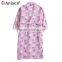 china manufacturer hotel/home printing coral fleece bathrobes