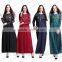 fancy lace muslim dress /ql new design lace muslim Arabian middle east lace abaya kaftandress/ islamic muslim women dress