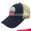 Promotion Cotton Twill Half Mesh Baseball Cap Medium Profile Fishing Hat