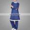 Baju Suit Designs Muslim Jeans Abaya Elegant Moroccan Style Clothing Simple Style Long Sleeve Baju Maleyu Online