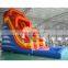 giant water slide/factory price inflatable water slide with pool