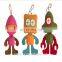 China Wholesale Cute Baby Doll ,Cheap woven fabric dolls with crochet knit or keychain toy accessories