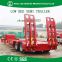 High Quality Lowbed Semi Trailer Used to Transport Large Heavy Equipment Easily