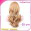 Cheap Curly Blonde 65cm Hair Wig