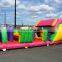 inflatable assault course obstacle track /inflatable obstacle track course