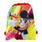 Creative 3D Printed kindergarten Animation Children's Cartoon Woven Paper Drawstring Bag - Red Mickey Mouse/Children first choic