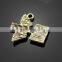 wholesale animal bird dove shape pendant alloy pendant jewelry accessories