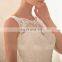 Lace detail white wedding gown 2016