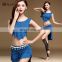 T-5126 New arrival fashion sexy sleeveless modal bellydance costumes
