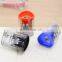 Europe 2018 newest creative school stationery product wholesale cheap nice colored plastic pencil sharpener free samples