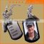 customized metal dog tag/metal dog tag filled in photo/cool dog tag