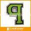 Custom Embroidery patch embroidered letter patch