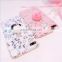 2017 New Unique Cute Cartoon Phone Cover 3D Silicone Mochi Stress Relief Squishy Phone Case Cats For Iphone