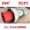 Supplying High-end Industrial Waterproof Plug 63A5P, 400V Industrial Power Plug 63A 3P+N+PE IP67