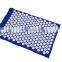 Hot sales folding pain releif acupuncture massage mat with square plastic spikes