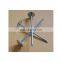 Q195 Galvanized Umbrella Head Roofing Nails With Smooth Shank