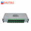 Passive FTTH Casette Fiber Optic 1x32 PLC Splitter Box