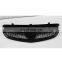High Quality Black Diamond Star Style ABS Front Middle Grille For Mercedes W205 C180 C200 C220 C250 C300 2014-2018