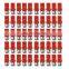 50x Pure Red T10 Wedge SMD 5050 LED Interior Light bulbs W5W 161 158 192 168 194