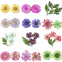 Dried Flower Nail Design 3d Nail Art Camellia Dry Flower