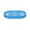 Cheap Promotional PP light green Sky Blue Customized Pet Cat Bowl