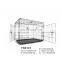 Manufacture Sale Customized Steel Iron Pet Dog House