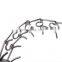 Hot sale double row chain collar chrome dog collar