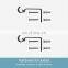 Customized curtain poles curtain accessories curtain rods for window curtains