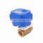 CWX-15 electric valve motorized water ball valve 3-6v 12v 24v 220v 110v with feedback signal automatic control ball valve