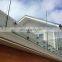 Balacony Tempered frameless glass balustrade glass handrail
