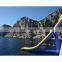 Wholesale Inflatable Yacht Slide, Inflatable floating water slide for boat , Large inflatable yacht slide for sale