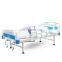 cheap 2 cranks manual home hospital bed