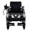 Aluminum alloy handicapped five fork wheel folding electric power wheelchair for disabled
