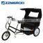 Rental Pedicab Rickshaw for Sightseeing