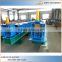 Colored Steel Construction Round Rain Gutter Machine/down pipe tile making machine/gutter downpipe production line