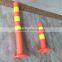 Top Quality Height 750mm Soft Flexible Removable Spring EVA warning post TS012