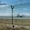 High Quality Galvanized/PVC Coated Airport Security Mesh Fence